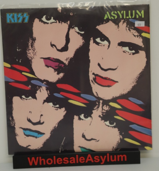 KISS "Asylum" LP Mercury Records 1985 VG+ to EX