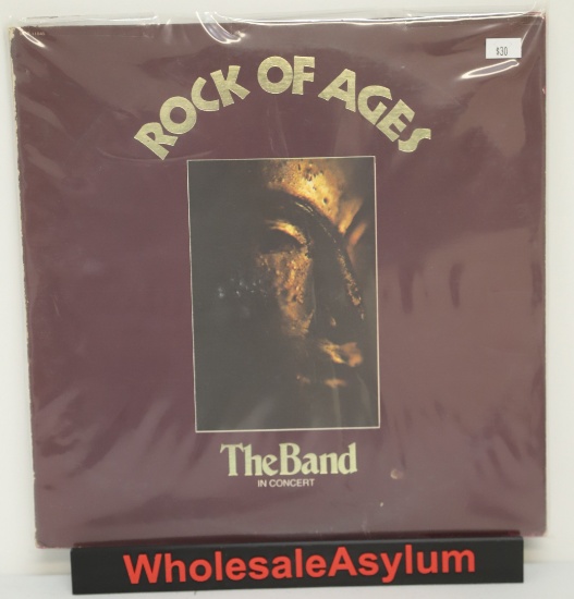 The Band "Rock of Ages" LP Capitol 1972 VG+ to EX