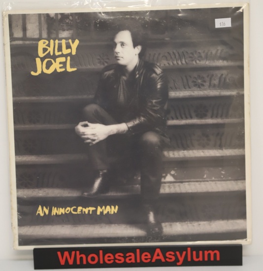 Billy Joel "An Innocent Man" LP CBS Records 1983 VG+ to EX