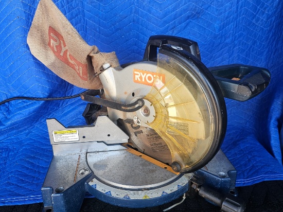 Ryobi TS1354 Heavy Duty 5,500 RPM 14 Amp Compound Miter Saw