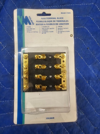New, Sealed Valmar 31602 Fuse/Terminal Block