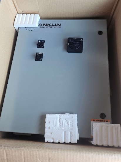 Brand New, In Box Franklin CIE1-BYP0154 Enclosed Industrial Control Panel