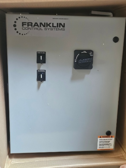 Brand New, In Box Franklin CIE1-BYP0154 Enclosed Industrial Control Panel