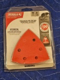 New, Sealed Diablo (10) Pack Triangular Detail Sanding Sheets