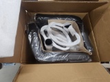 New, In Box Adjustable Leather Armless Barstools