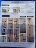 New, In Box Redland Floor to Ceiling (2) Pack Laundry Pole