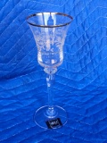 Brand New Mikasa Antique Lace Wine Glass - Case of (4)