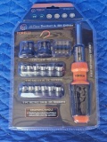 New, Sealed Torelli (29) Piece Socket & Bit Driver