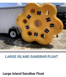 Large Island Sandbar Float