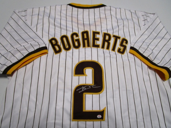 Xander Bogaerts of the San Diego Padres signed autographed baseball jersey PAAS COA 616