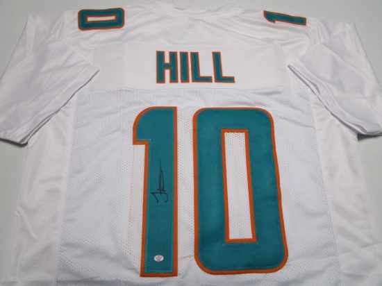 Tyreek Hill of the Miami Dolphins signed autographed football jersey PAAS COA 538
