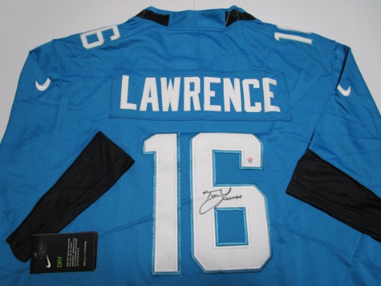 Trevor Lawrence of the Jacksonville Jaguars signed autographed football jersey PAAS COA 210