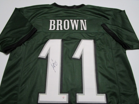 A. J. Brown of the Philadelphia Eagles signed autographed football jersey PAAS COA 281