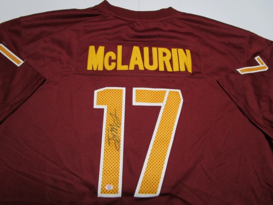 Terry McLaurin of the Washington Commanders signed autographed football jersey PAAS COA 747