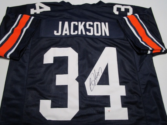 Bo Jackson of the Auburn Tigers signed autographed football jersey PAAS COA 636