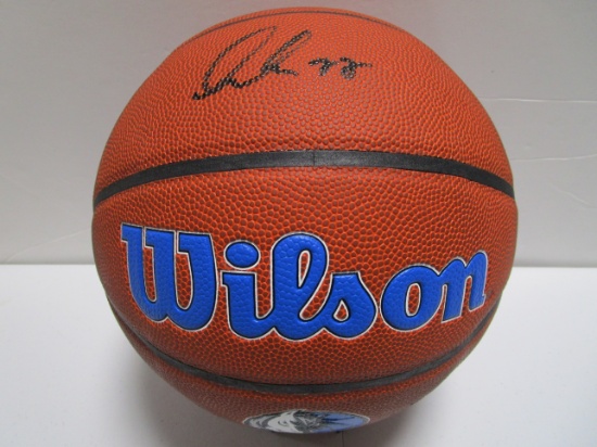 Luka Doncic of the Dallas Mavericks signed autographed full size basketball PAAS COA 546