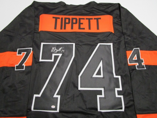 Owen Tippett of the Philadelphia Flyers signed autographed hockey jersey PAAS COA 975
