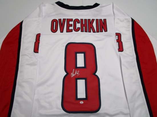 Alexander Ovechkin of the Washington Capitals signed autographed hockey jersey PAAS COA 422