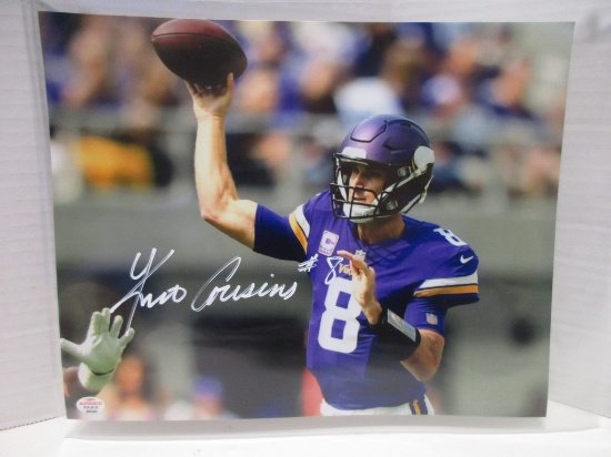 Kirk Cousins of the Minnesota Vikings signed autographed 8x10 photo PAAS COA 236