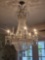 (8) Candle Crystal Chandelier