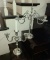 Silver Toned Candelabras