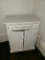 White washed Rustic style cabinet - 26 l x 32 in Tall