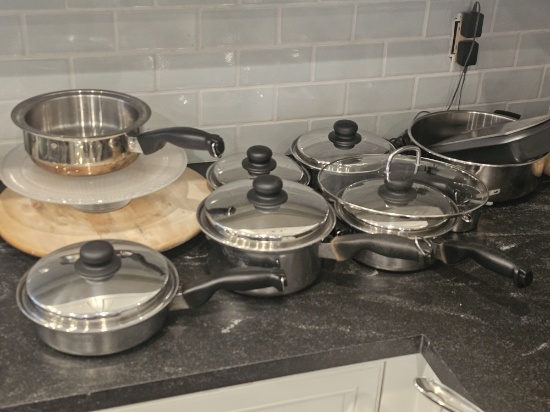 Sauce Pots & Other Items Lot