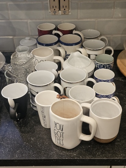 Coffee Cups Lot