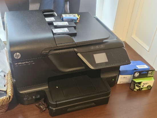 HP OfficeJet Pro 8600 All-in-one Printer with Ink Cartridges