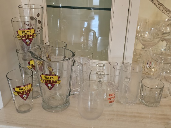 Glassware Lot