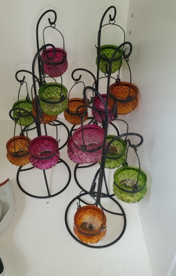 Candleholders - lot of 6