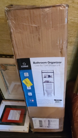 New in the Box - bathroom organizer