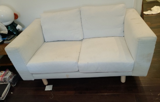 Cloth Loveseat needs to be cleaned