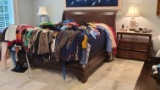 Master Bedroom -King sized Bed, Headboard and footboard, 2 nightstands and 2 Lamps