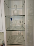 Glass Decanters & Other Items