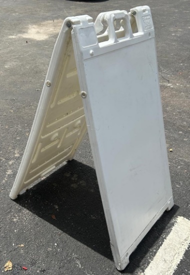 A-Frame Heavy Duty Plastic Signs
