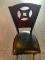 Leather Cushioned Commercial Wood Chairs