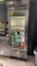 True single door glass merchandiser all stainless