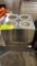 Stainless steel silverware holder