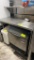Stainless steel work table 48 inches wide by 30