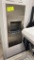 Stainless steel in wall trash and paper towel