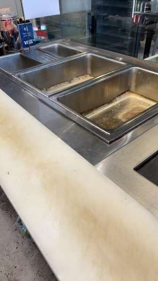 44 x 24 drop in hot steam table