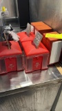 6 assorted style napkin dispensers