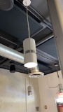 Nine hanging LED fixtures Buyer must remove and