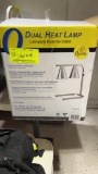 New dual heat lamp still in box