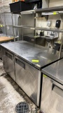 60 inch turbo air under counter freezer with