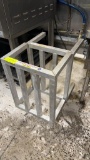 2 aluminum dunnage racks 24â€ x 18â€