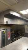 10 foot hood depot oil stainless steel hood with