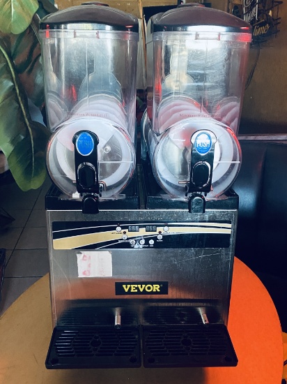 Two chamber counter top frozen drink machine - Vevor model X-300