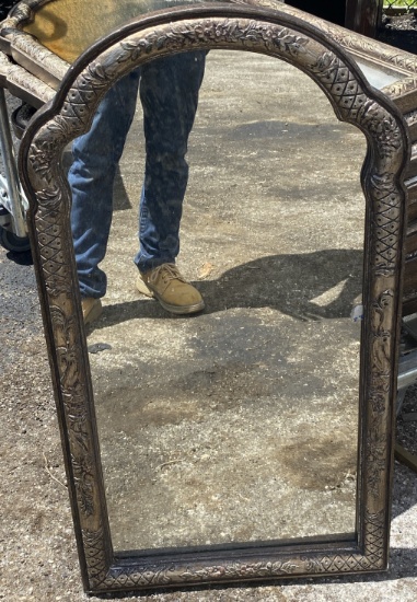 Heavily Adorned Frame Wall Mount Mirror